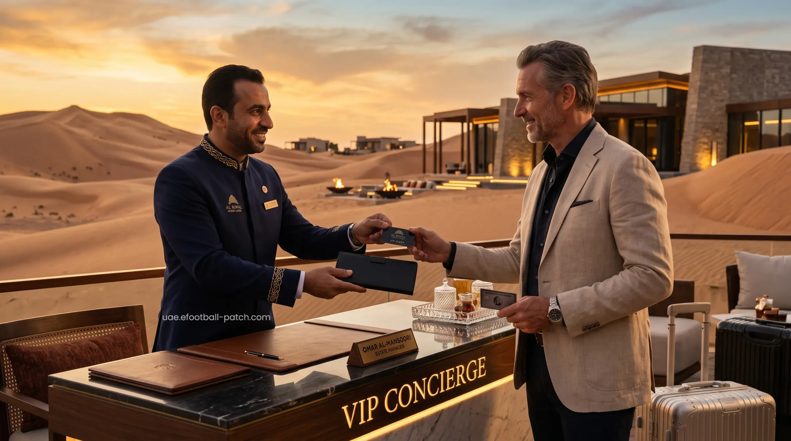 Elite OTA algorithm showcasing high-end hospitality tariffs for Abu Dhabi premium desert lodges.
