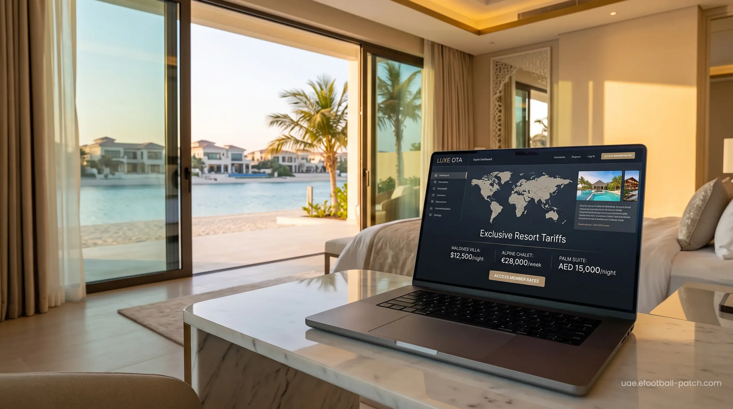 Elite concierge securing luxury OTA hidden deals for a VIP suite reservation.