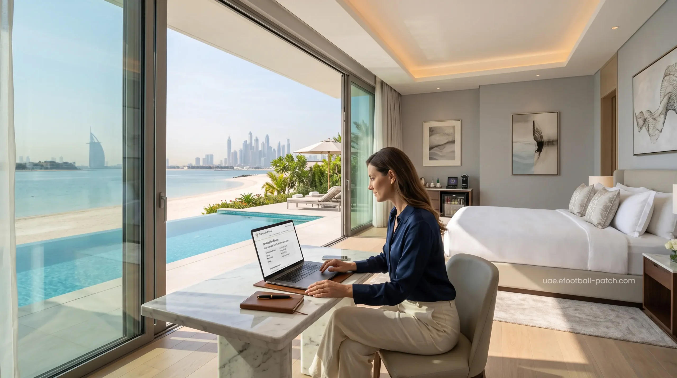 Exclusive Palm Jumeirah private pool villa with luxury concierge access.