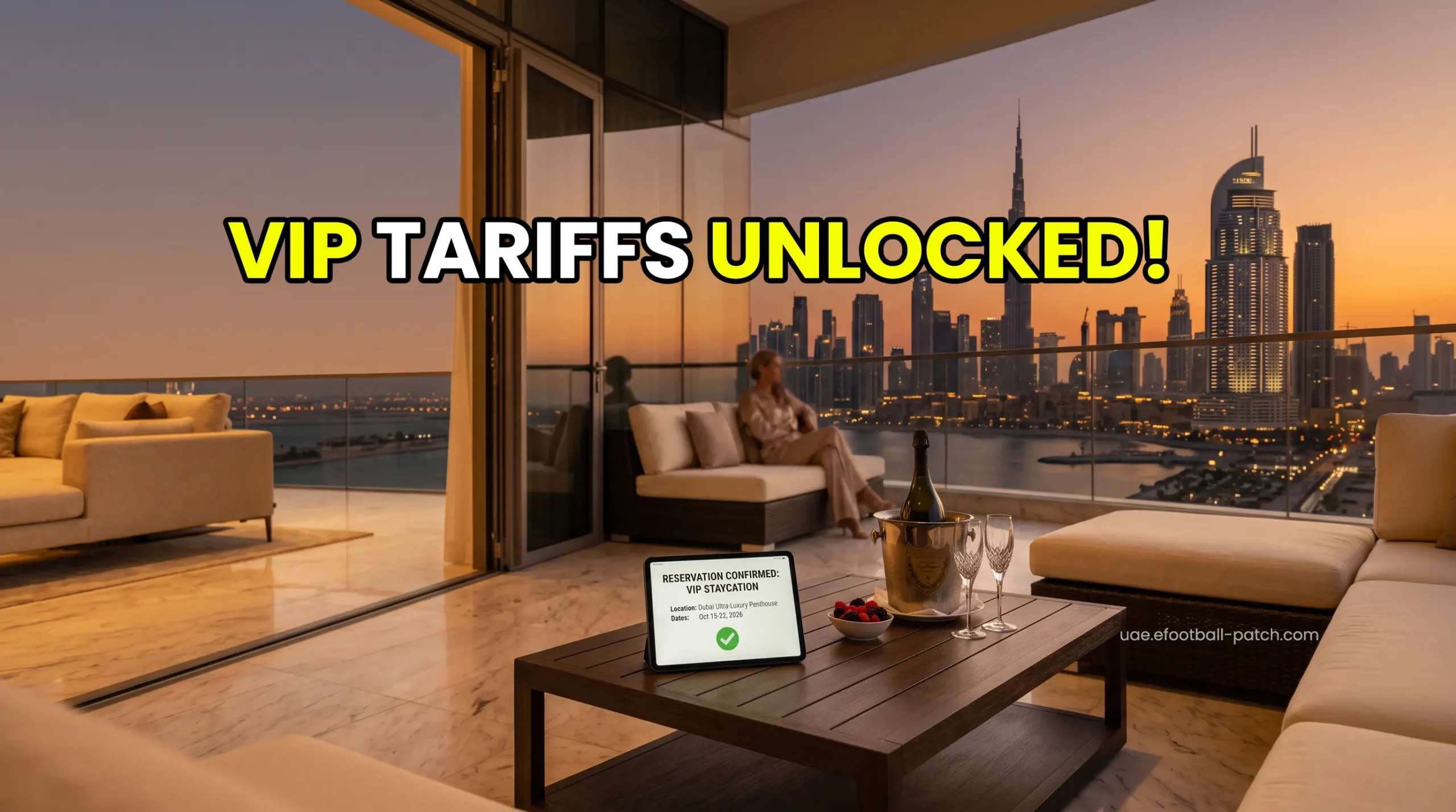 Ultra-luxury UAE winter staycations 2026 featuring a 7-star Dubai penthouse reservation and premium hospitality tariffs.
